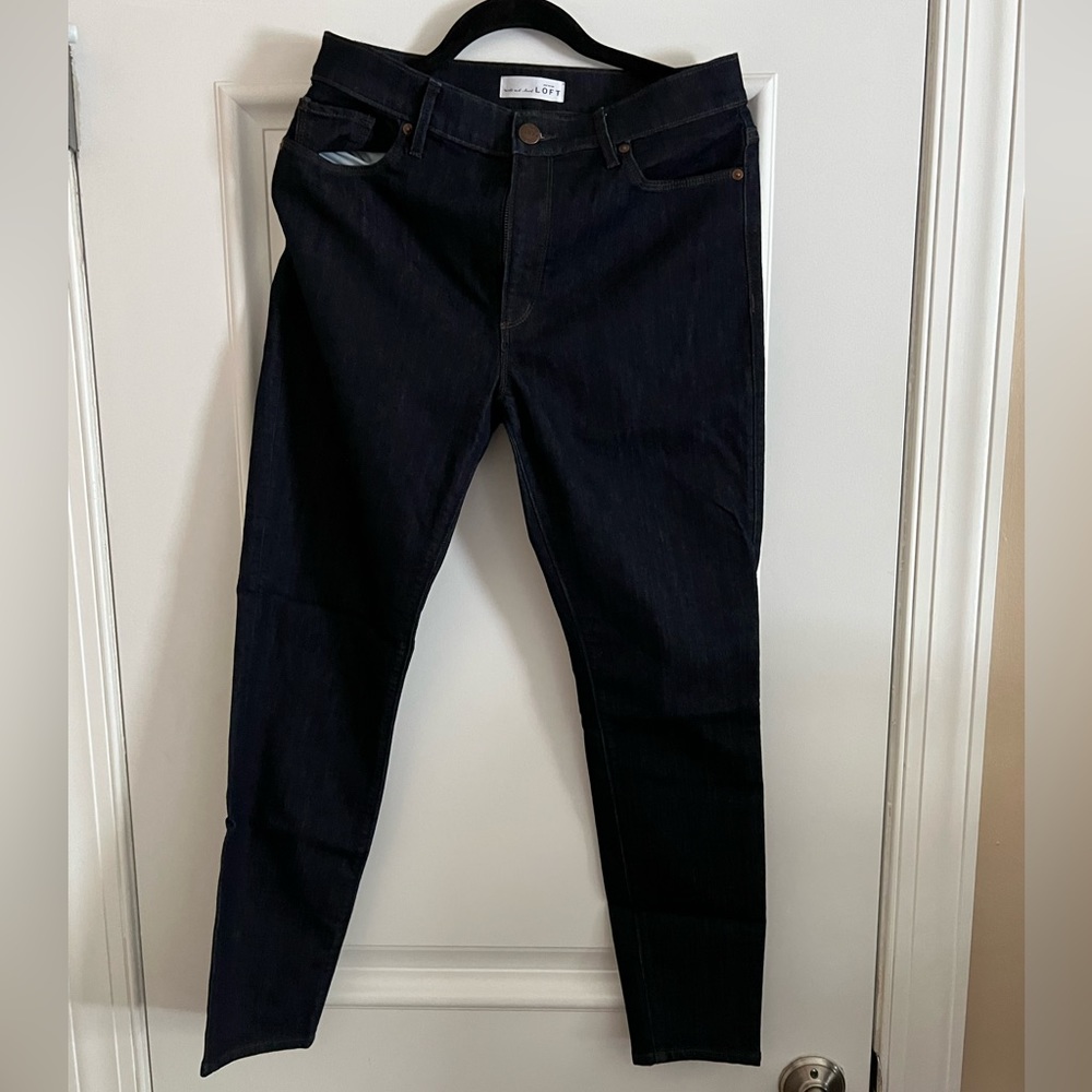 Modern high waist skinny ankle jeans